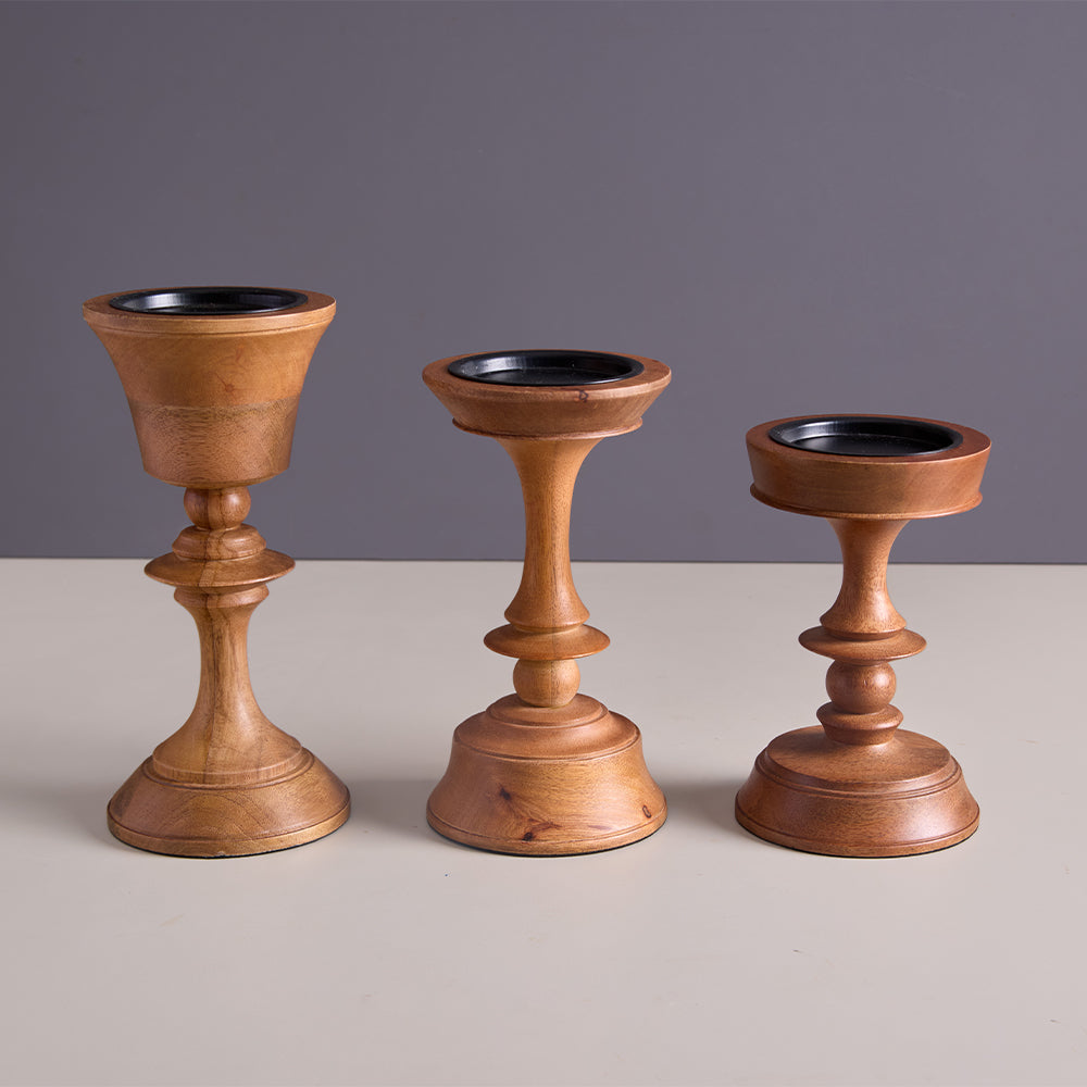 Hikari Candle Holders (Set Of 3)