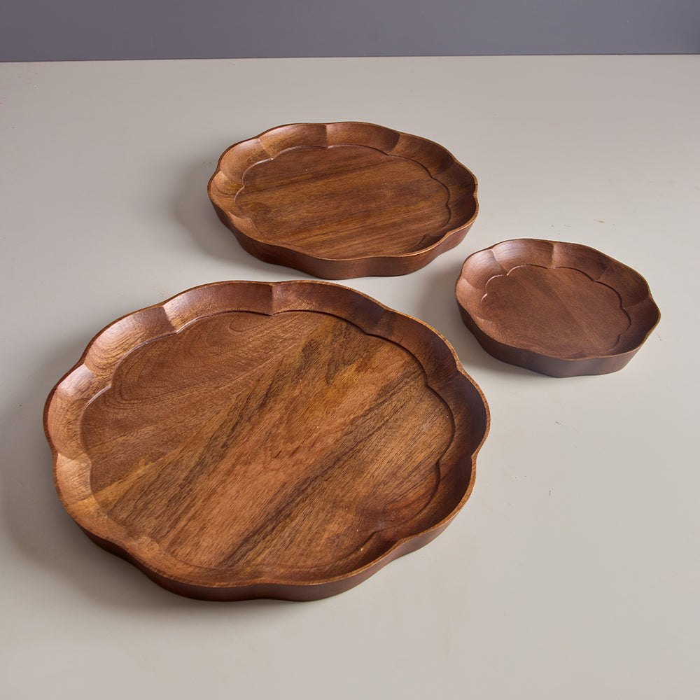 Sakura_Wooden_Serving_Tray_Set_Of_3_Amaara_Home