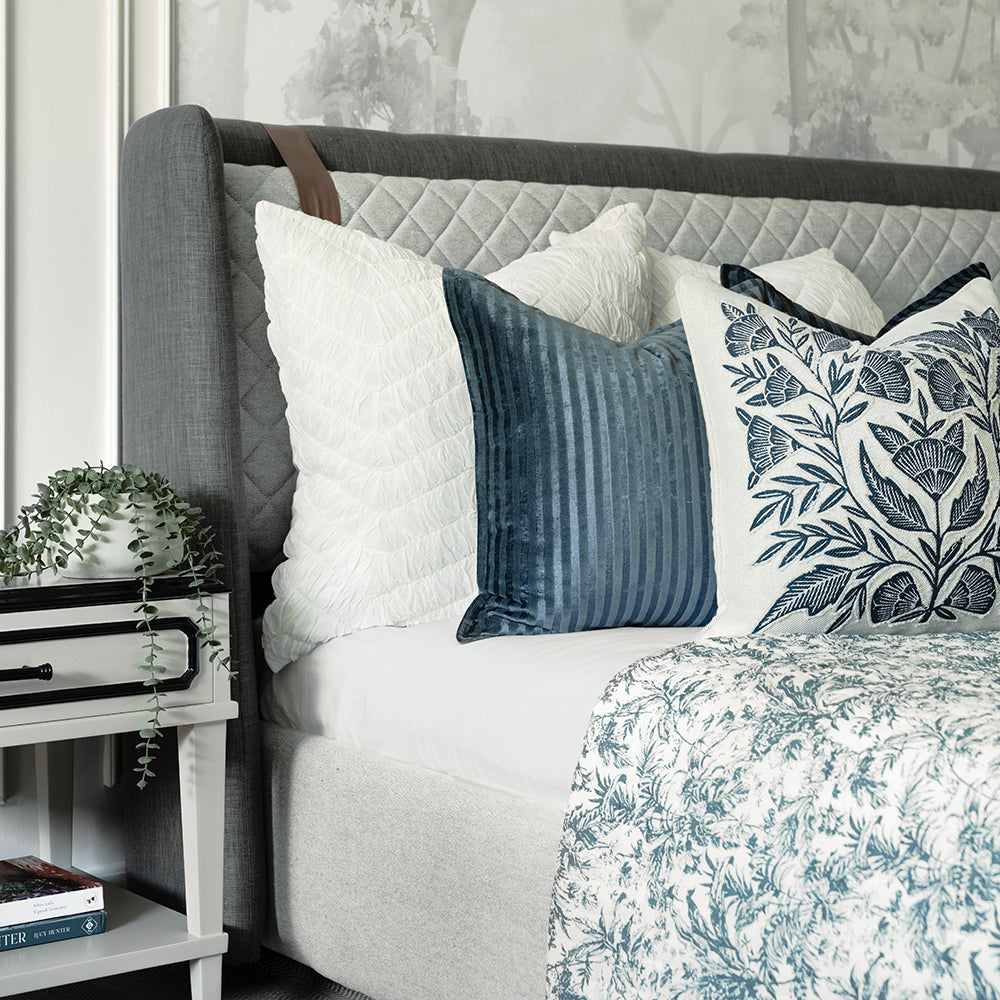 Striped_Velvet_Cushion_-_Indigo_Amaara