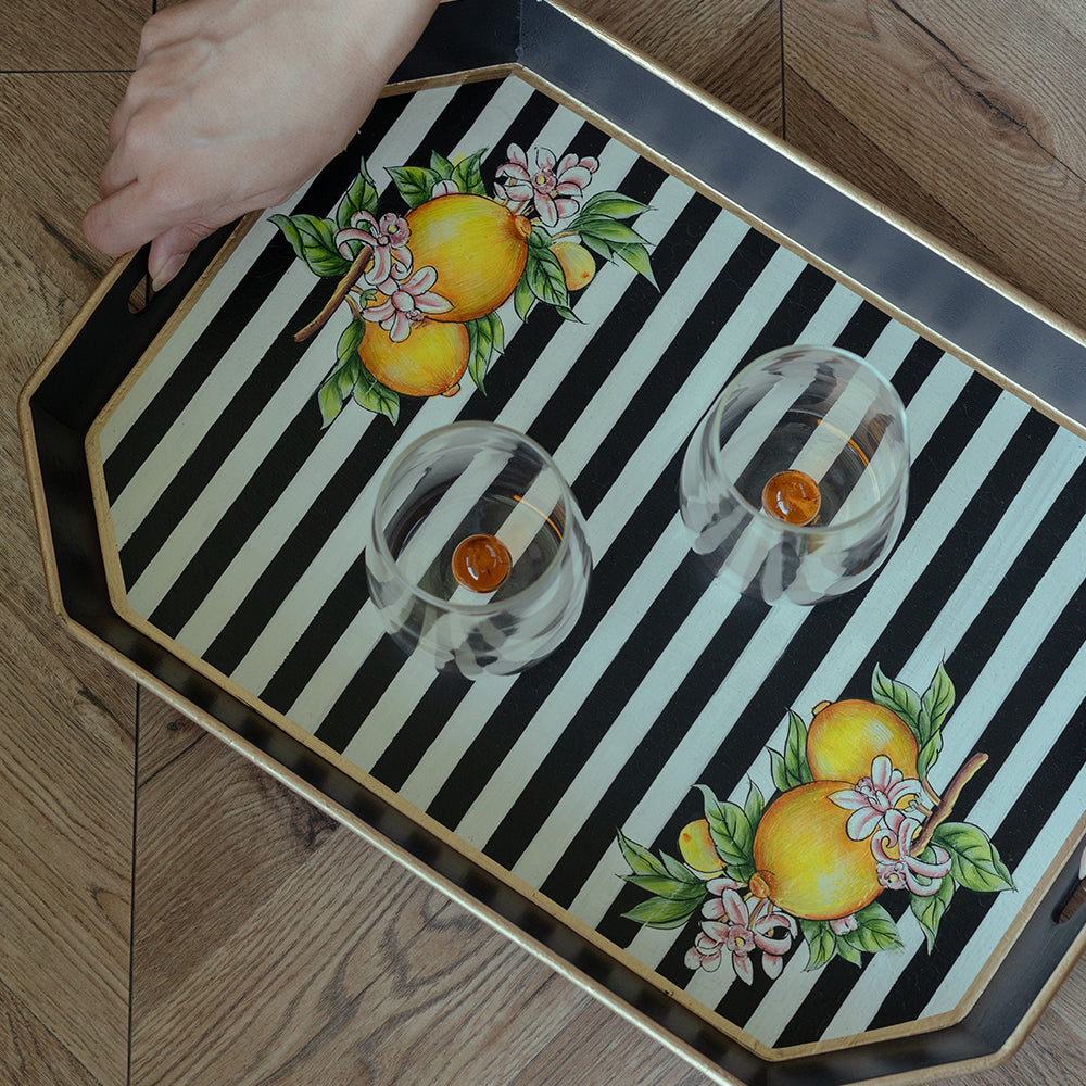 Positano_Lemon_Handpainted_Serving_Tray_Amaara