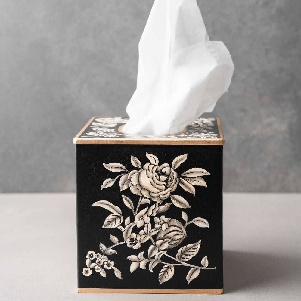 Handpainted_Monochrome_Tissue_Box_-_Square_Amaara