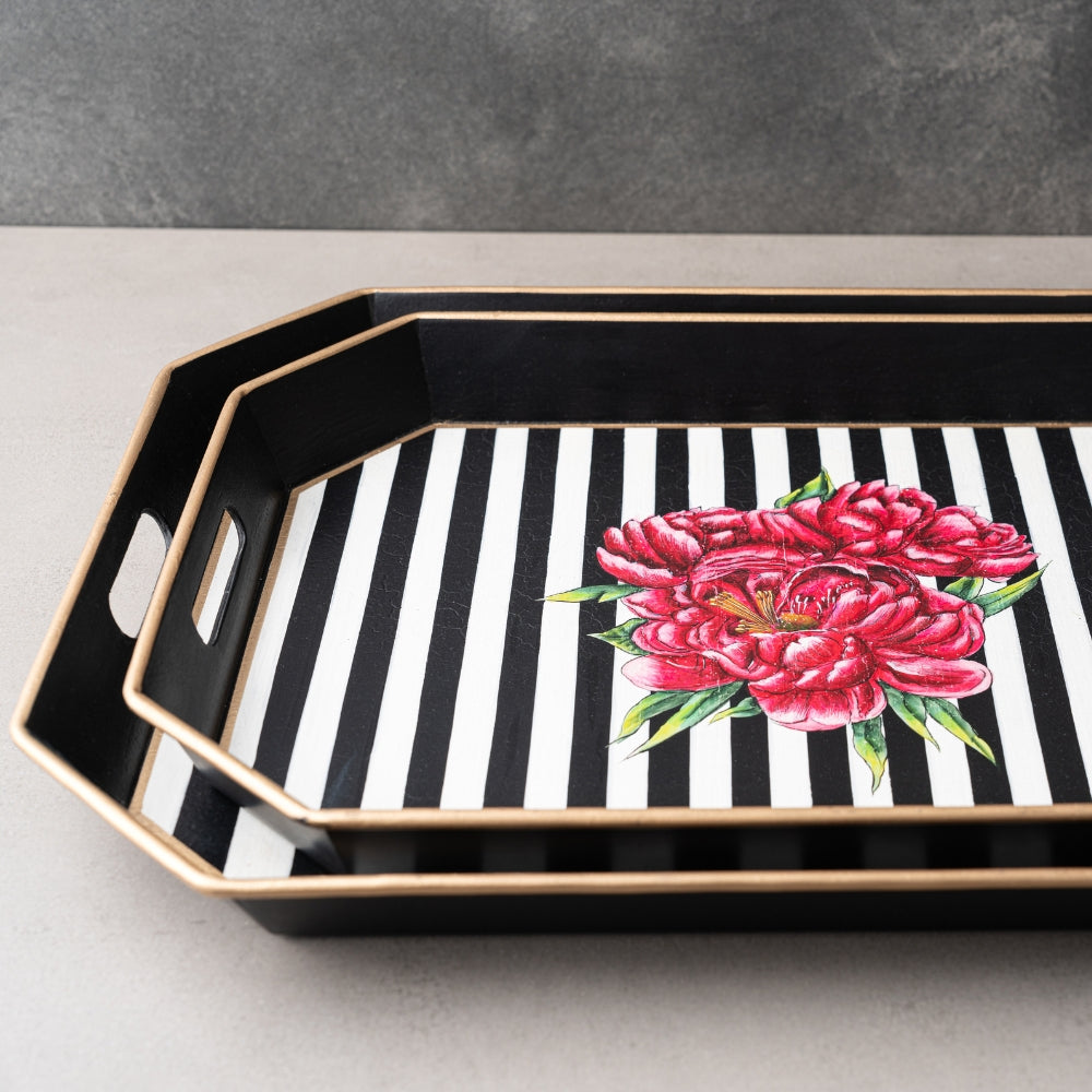 Peony_Handpainted_Serving_Tray_-_Fuschia_Amaara