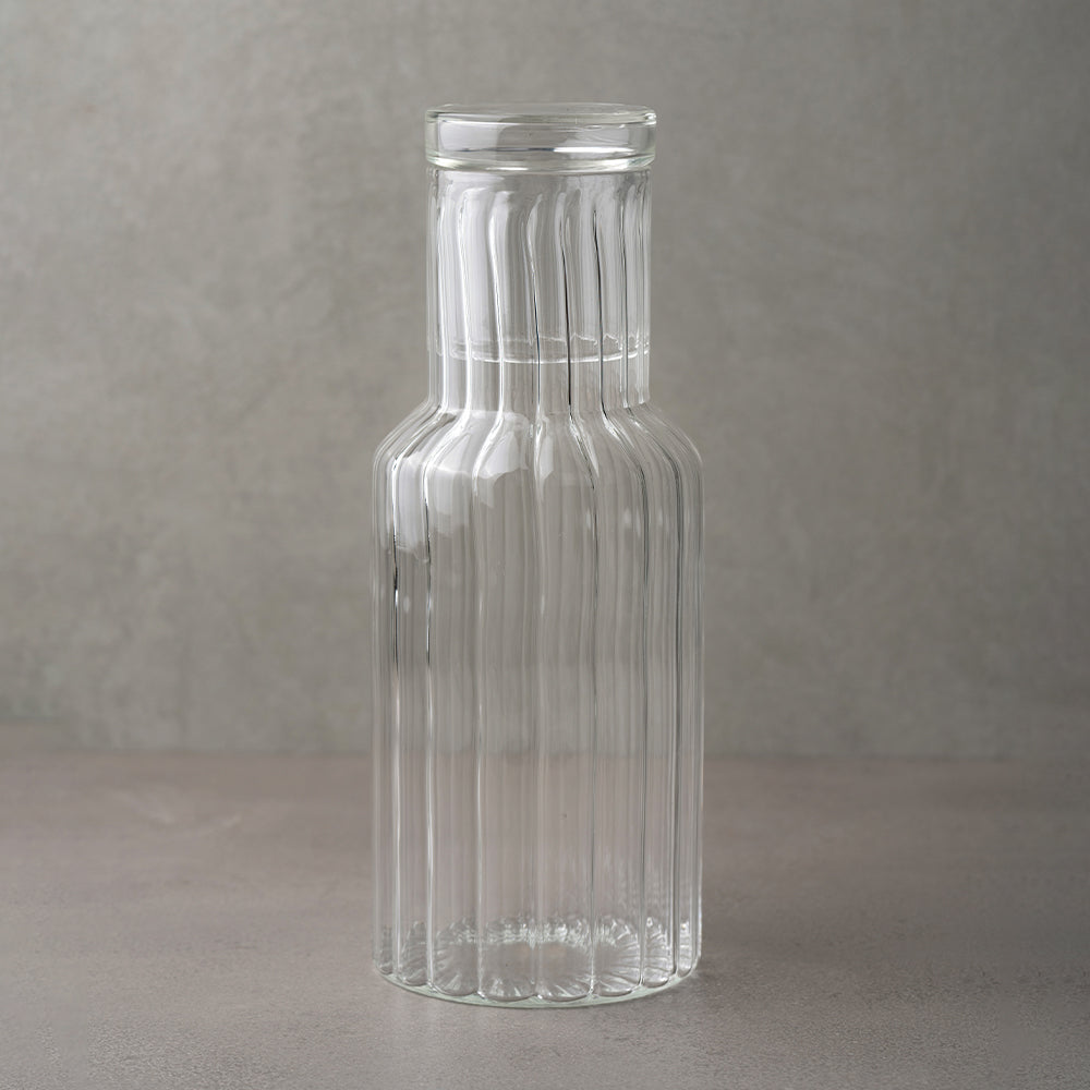 Fluted_Glass_Carafe_With_Lid_Amaara