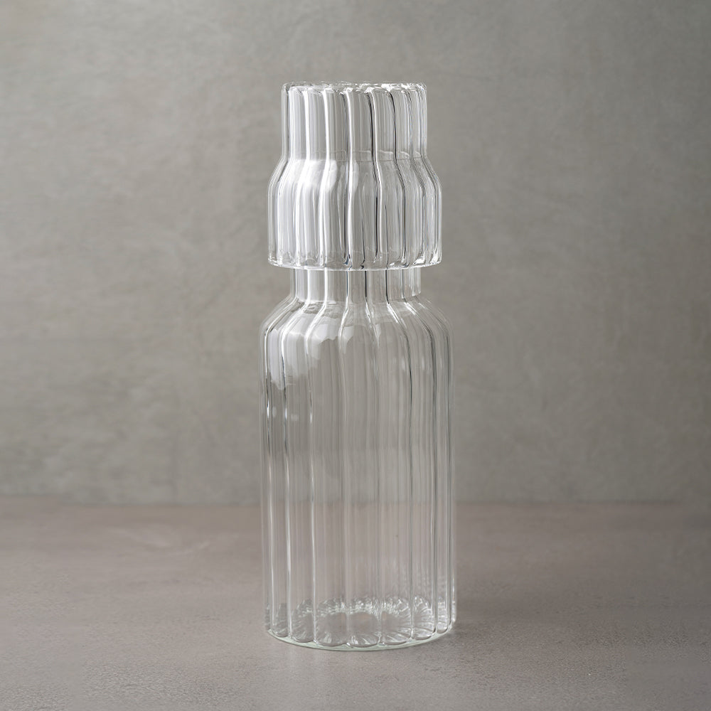 Fluted_Glass_Carafe_With_Lid_Amaara
