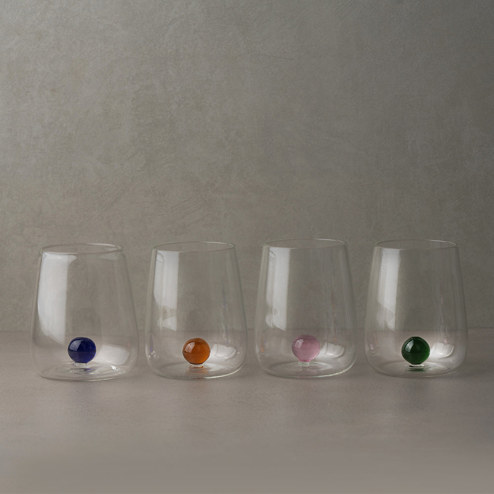 Handblown_Drinking_Glass_Pink_Amaara_Home