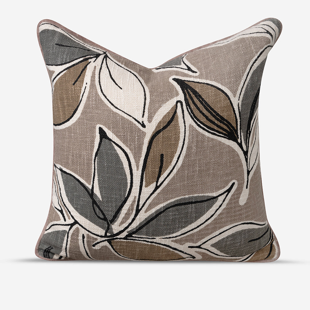 Foliage Printed Cushion