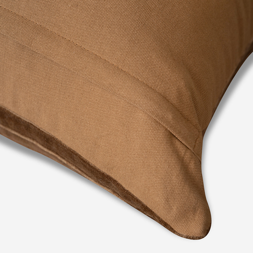 Velvet Geometric Elegance Cushion Cover