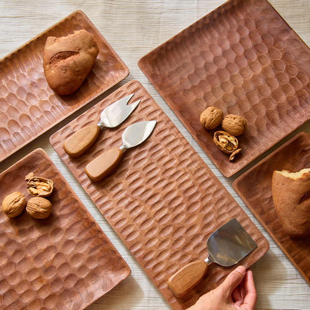 Moku Grazing Platter With Cheese Knives