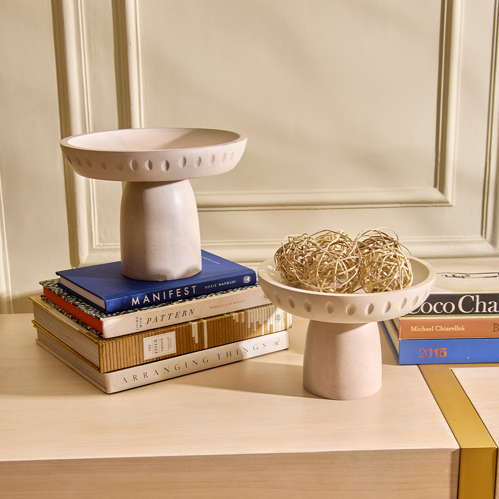 Moku Kake Pedestal Bowls (Small)