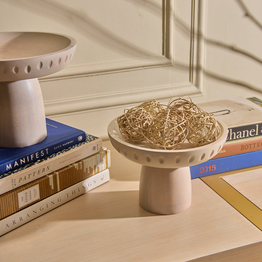 Moku Kake Pedestal Bowls (Large)