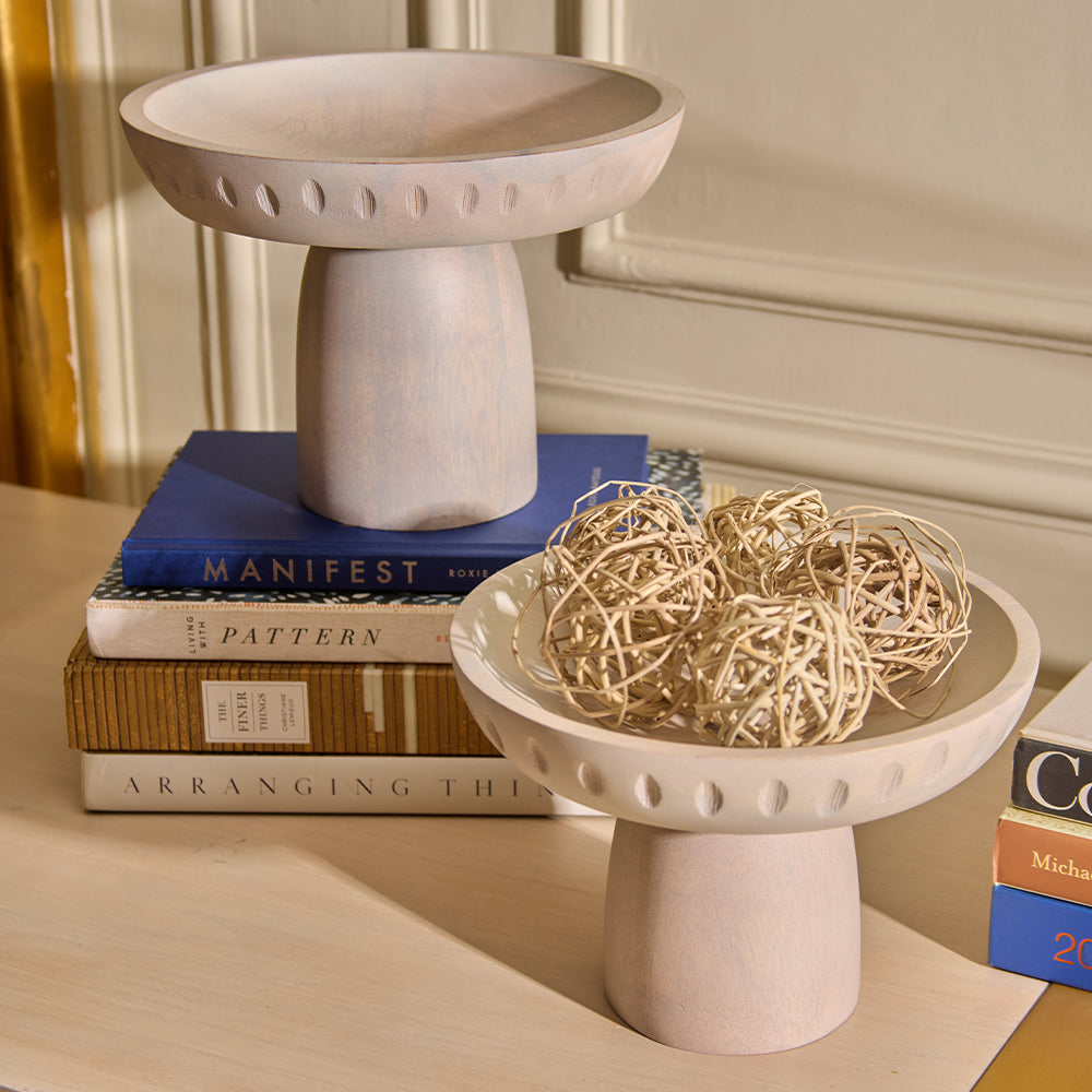 Moku Kake Pedestal Bowls (Small)